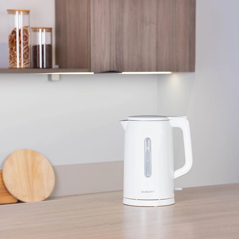 Электрочайник Scarlett SC-EK21S31 белый