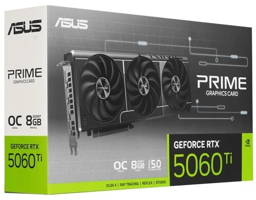 Видеокарта ASUS RTX 5060 Ti Prime 8GB OC Edition PRIME-RTX5060TI-O8G 8 Гб