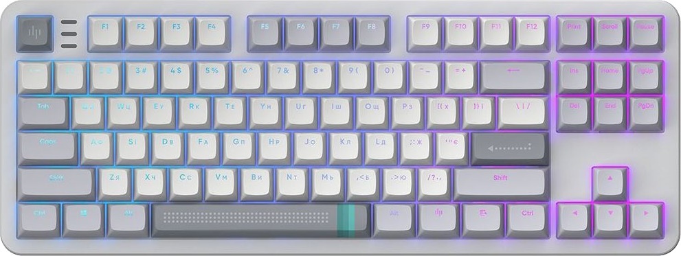 Клавиатура DARK PROJECT ALU87A Daylight серебристый