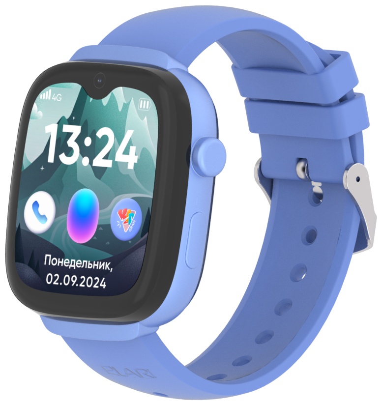 Смарт-часы Elari KidGram Watch 48 мм синий