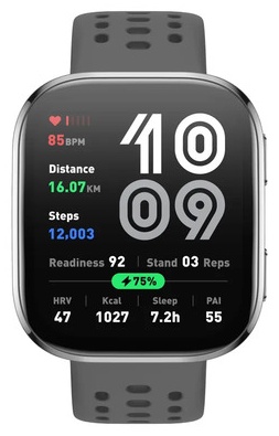 Смарт-часы Amazfit Bip 6 42 мм серебристый-серый