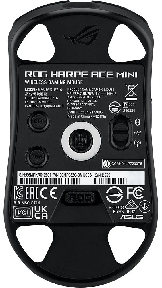 Мышь ASUS ROG Harpe Ace Mini P716 черный