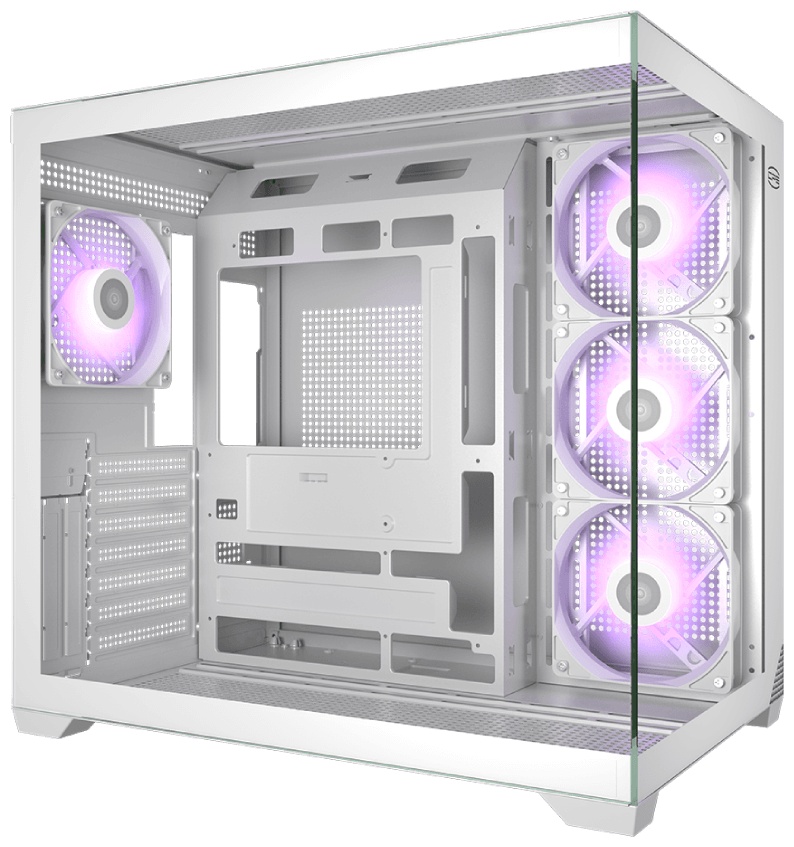 Корпус PCcooler C3T700 ARGB WH белый