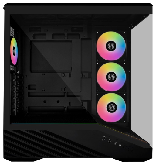 Корпус LIAN LI Vector V100 Black (без вентиляторов), G99.V100X.00 черный