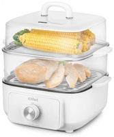 Пароварка Kitfort КТ-6484 3.5 л, белая