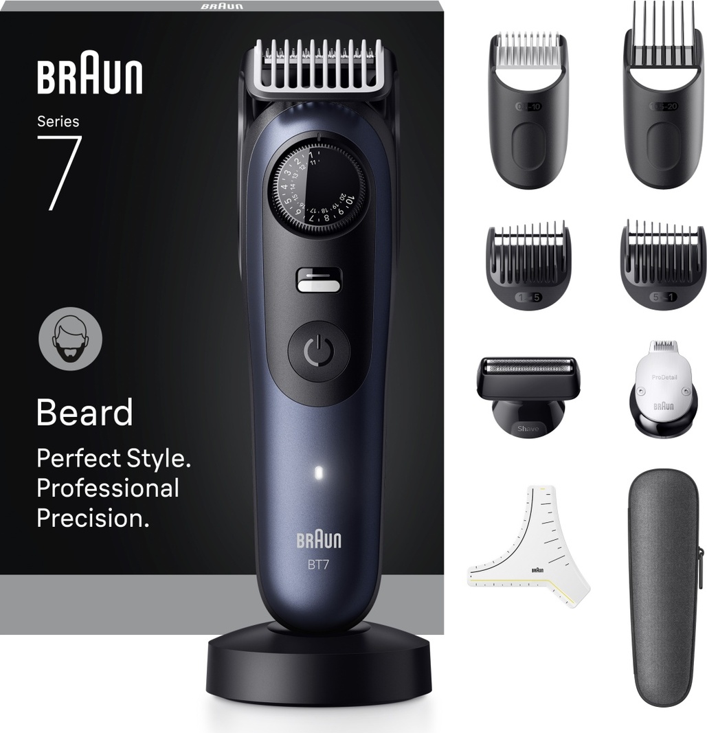 Braun триммер для бороды и усов BT7540