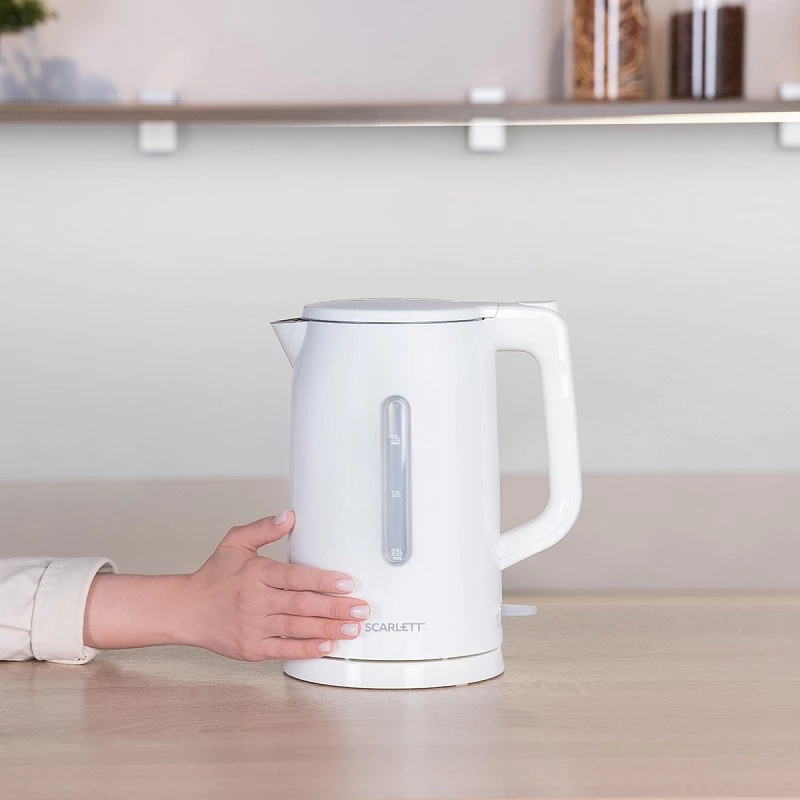 Электрочайник Scarlett SC-EK21S31 белый