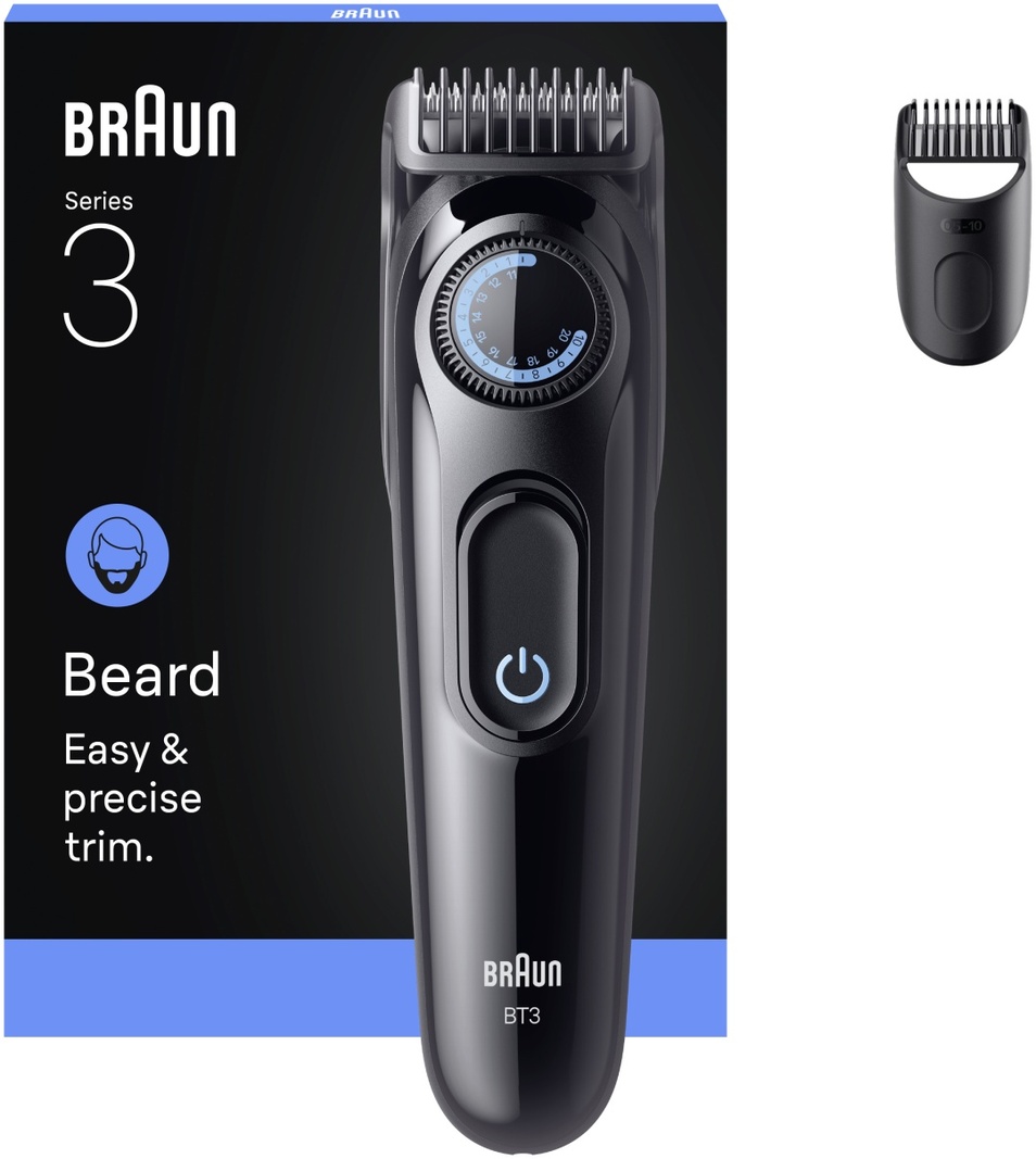 Braun триммер для бороды и усов BT3500