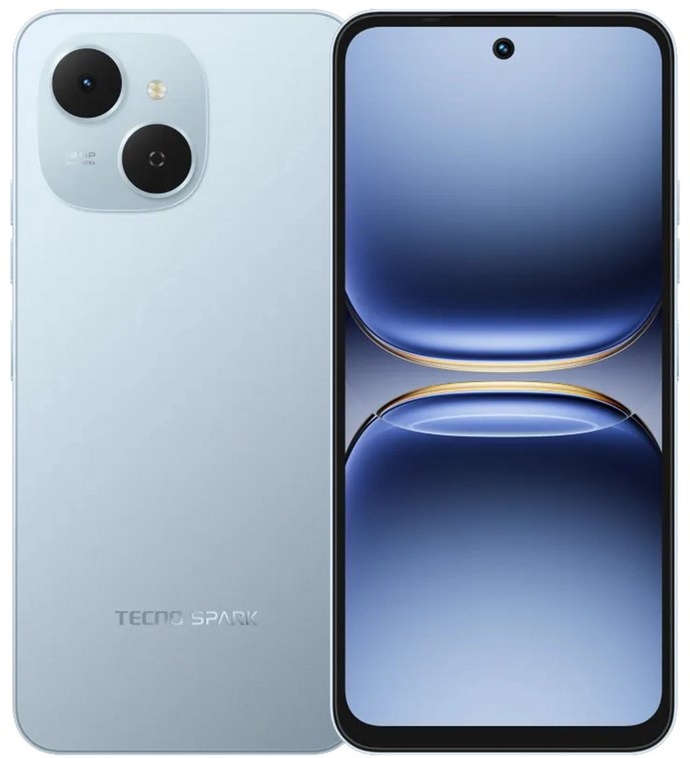 Смартфон Tecno Spark 40С 4/128GB Ripple Blue