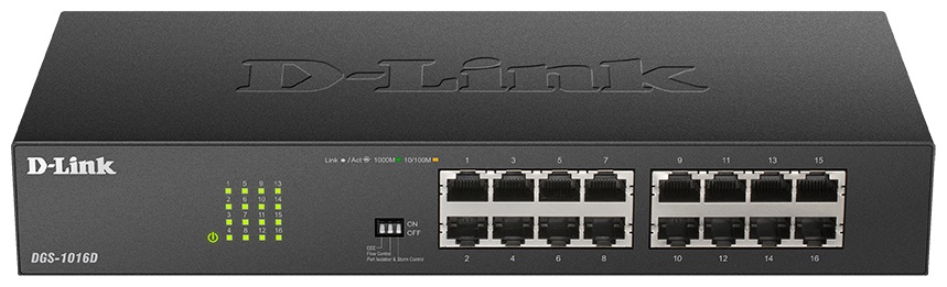 Коммутатор D-link DGS-1016D/J1A