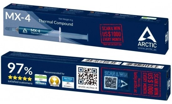Термопаста Arctic MX-4 ACTCP00031B