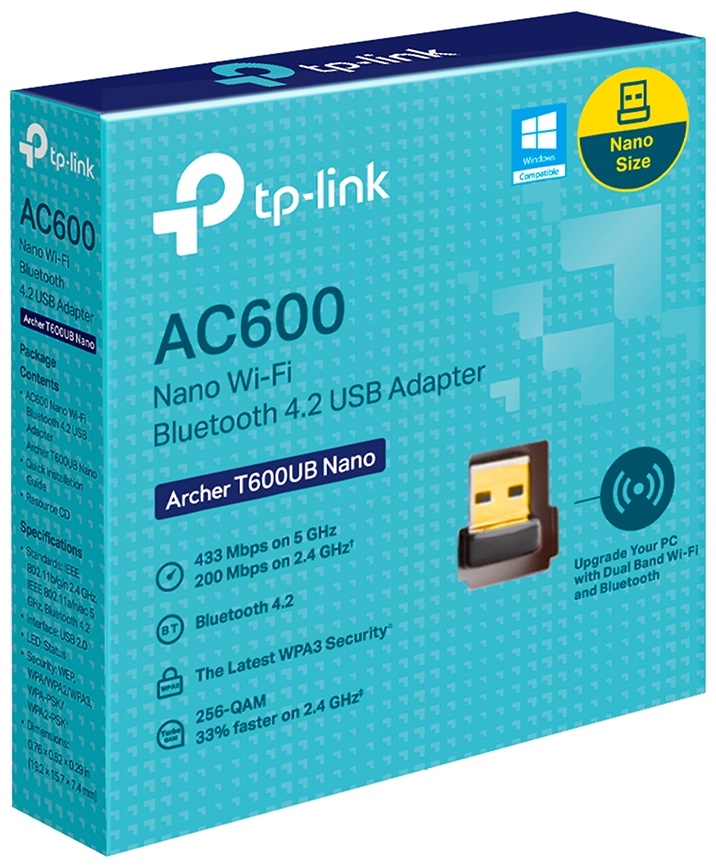 Wi-Fi адаптер TP-Link Archer T600UB Nano