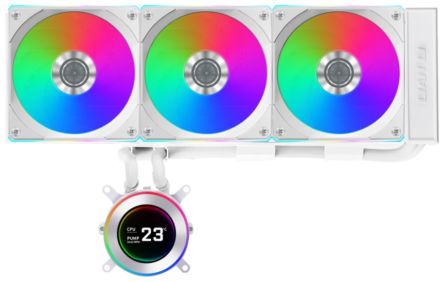 Кулер LIAN LI Hydroshift ll LCD-C 360CL White G89.GHS2LCD36RW.00