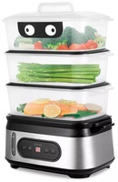 Пароварка Kitfort KT-4082 3 л, серая