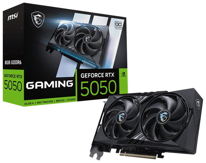 Видеокарта MSI RTX 5050 8G GAMING OC 8 Гб