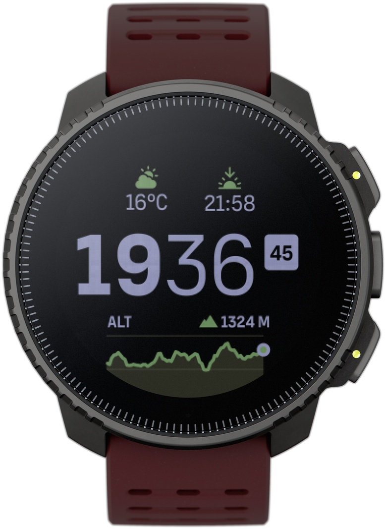 Смарт-часы Suunto VERTICAL BLACK RUBY (SS050865000) 49 мм черный-бордовый