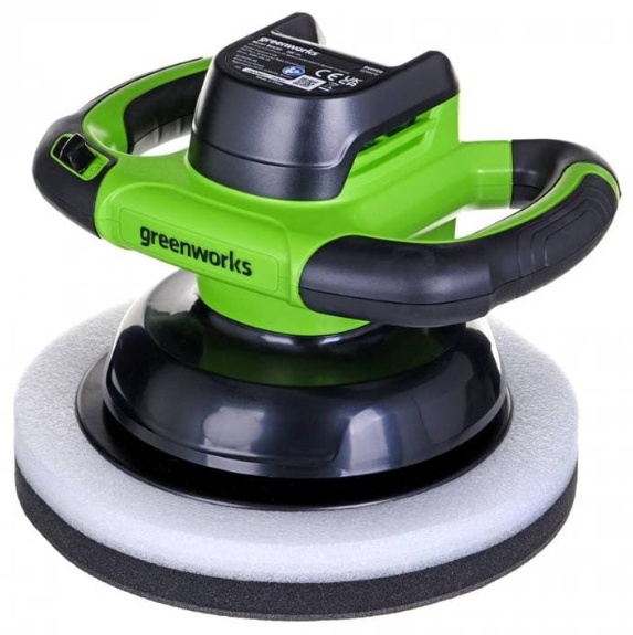 Шлифмашина полировальная Greenworks G24BU10 (3502107RU)
