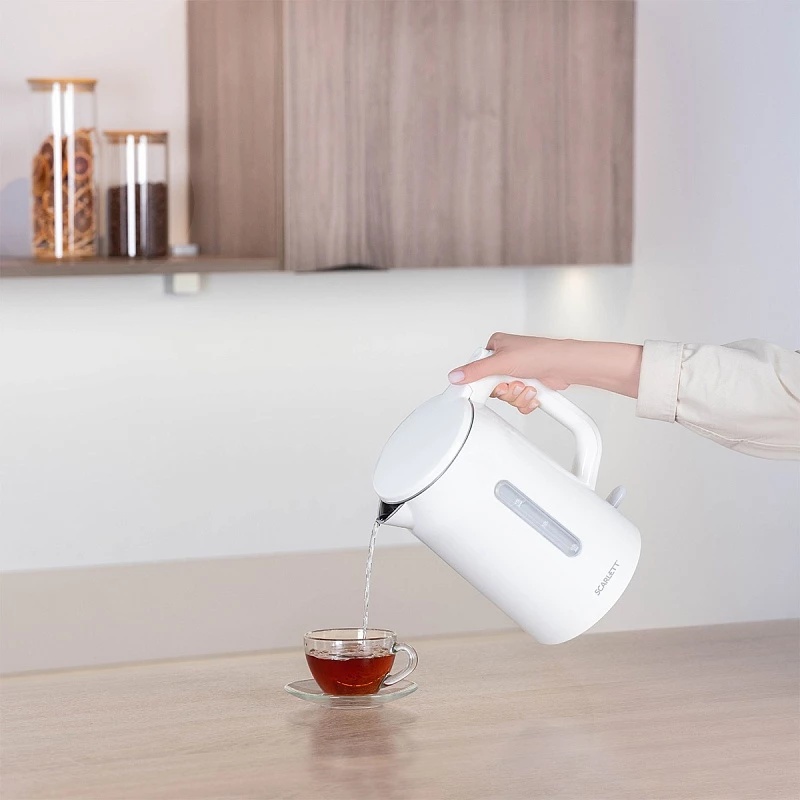 Электрочайник Scarlett SC-EK21S31 белый