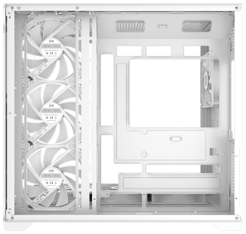 Корпус PCcooler C3T700 ARGB WH белый