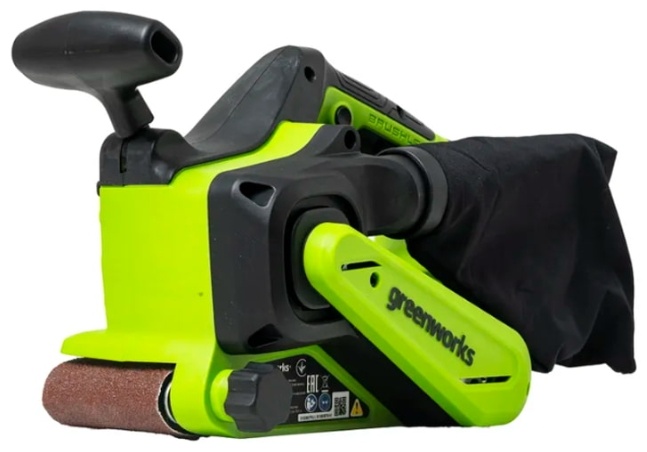 Ленточная шлифмашина Greenworks G24BS (3100607RU)