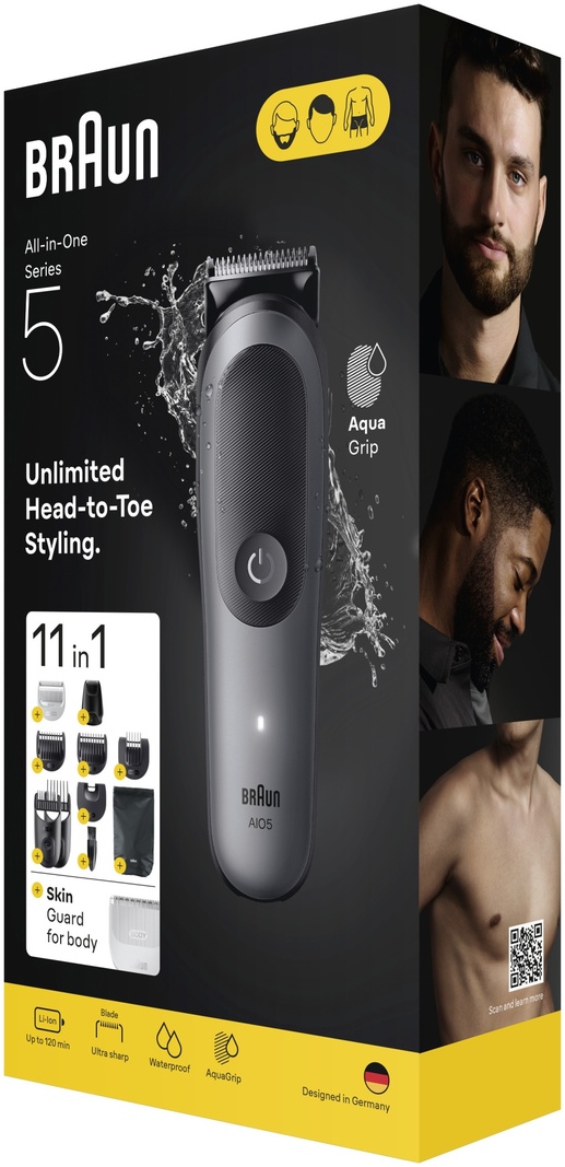 Braun триммер для бороды и усов AIO5560