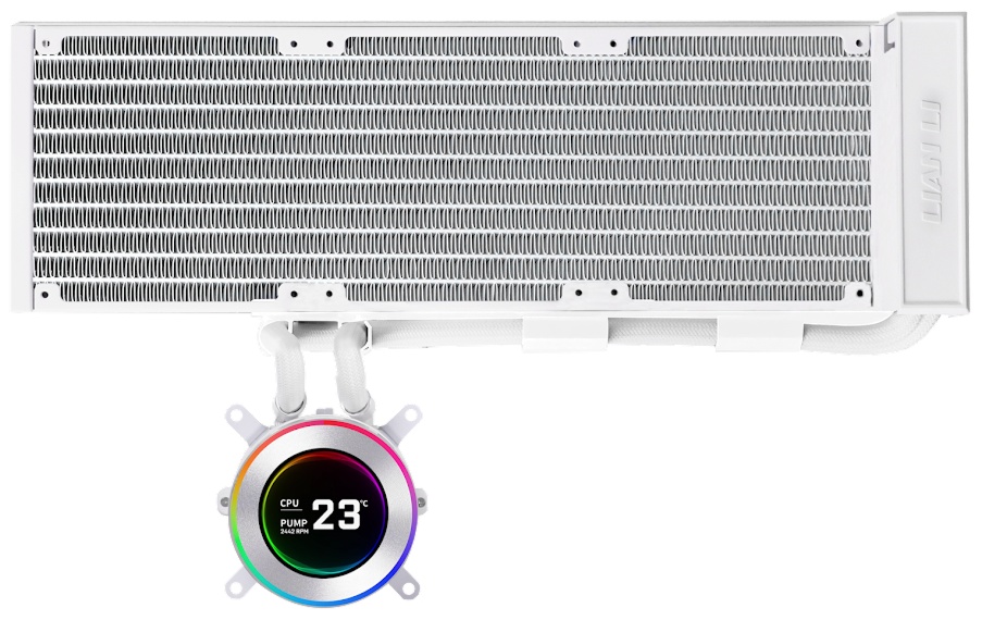 Кулер LIAN LI Hydroshift ll LCD-C 360N White G89.GHS2LCD36W.00