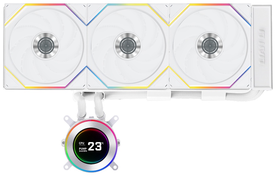 Кулер LIAN LI Hydroshift ll LCD-C 360TL White G89.GHS2LCD36TW.00