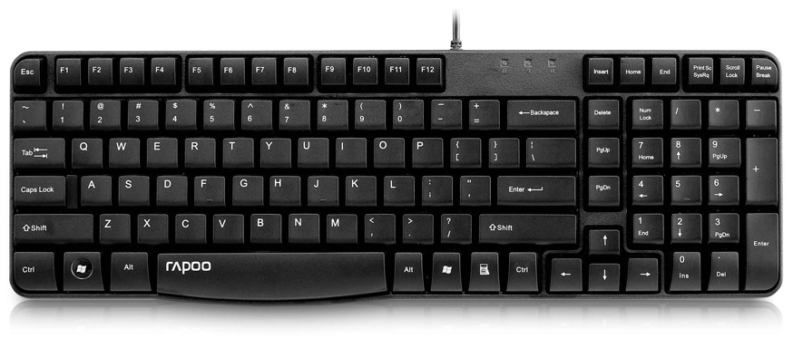 Клавиатура Rapoo NK2400 черный