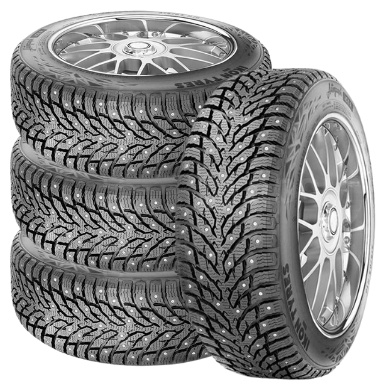 Ikon Tyres (Nokian) Autograph Ice 9 SUV 315/35 R20 110 T с шипами