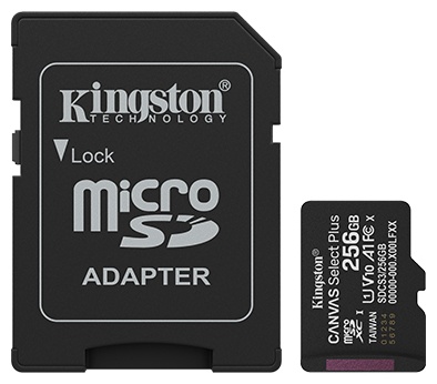 Карта памяти Kingston microSDXC SDCS3/256GB 256 Гб