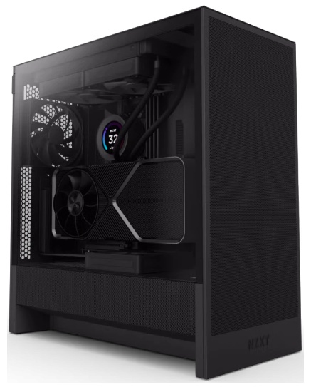 Корпус NZXT H5 Flow CC-H52FB-01 черный