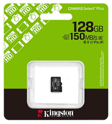 Карта памяти Kingston microSDXC SDCS3/128GBSP 128 Гб
