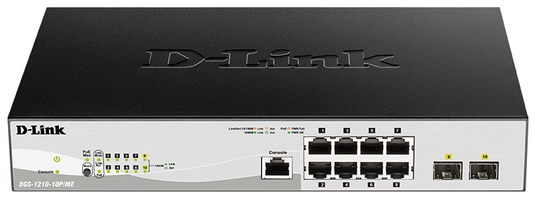 Коммутатор D-link DGS-1210-10/ME/B2A
