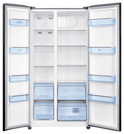 Холодильник Beko GNOR563E20X, серый