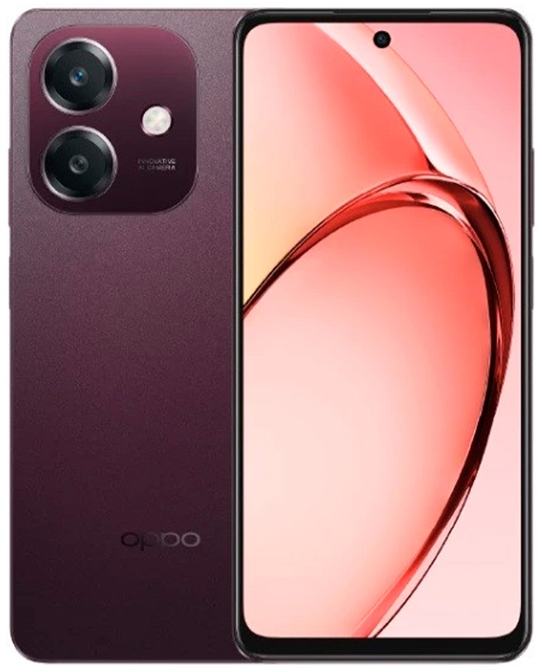Смартфон OPPO A5i 4/128GB Nebula Red