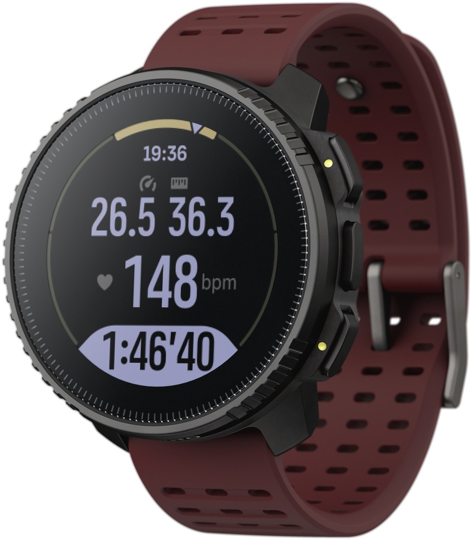 Смарт-часы Suunto VERTICAL BLACK RUBY (SS050865000) 49 мм черный-бордовый