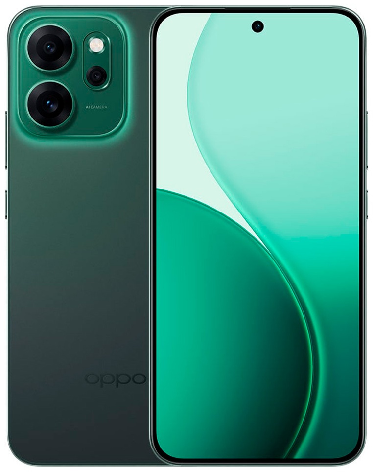 Смартфон Oppo Reno 14F 5G 8/256GB Luminous Green