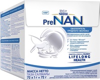 Смесь NAN Pre обогатитель молока, с рождения, 72 г