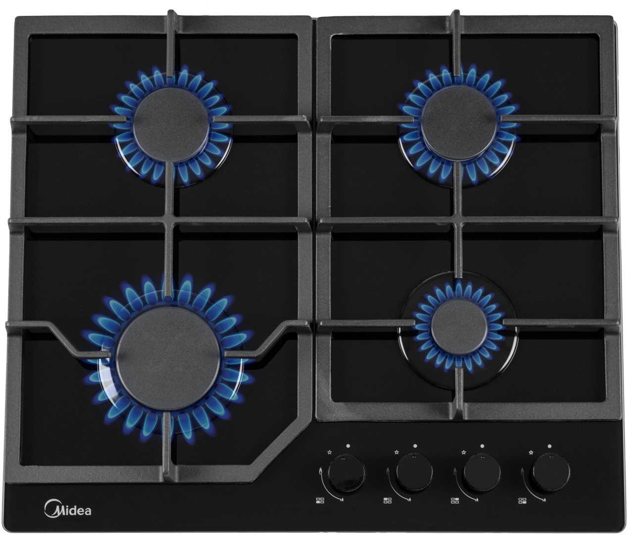 Варочная поверхность Midea MG6084BGB черный