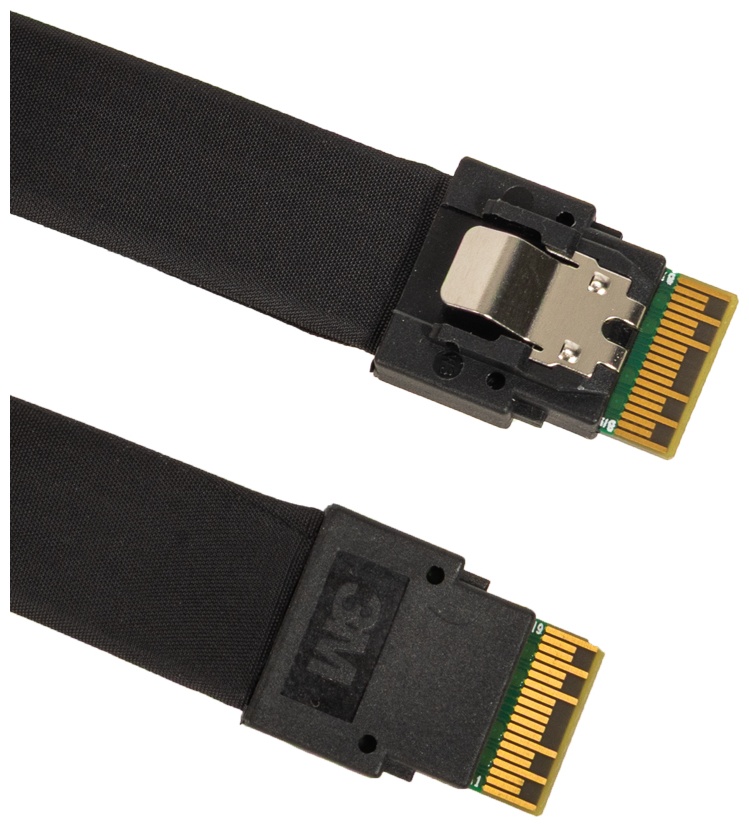 Кабель Supermicro Slimline SAS - mini SAS 0.65 м CBL-SAST-1264F-100