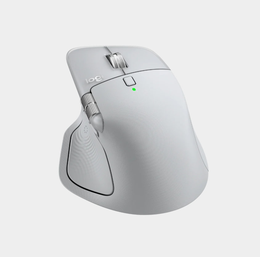 Мышь Logitech MX Master 4 серебристый
