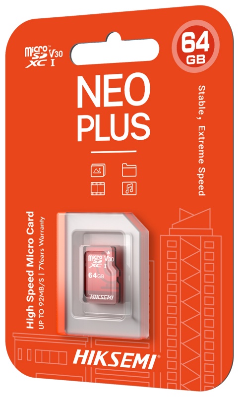 Карта памяти Hiksemi microSDXC HS-TF-E1/64G 64 Гб