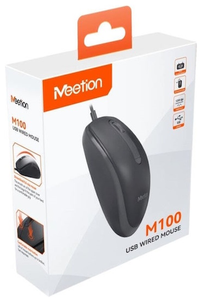 Мышь MeeTion MT-M100 Gray серый