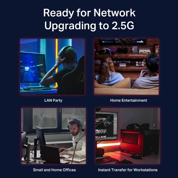 Коммутатор TP-LINK TL-SG108-M2