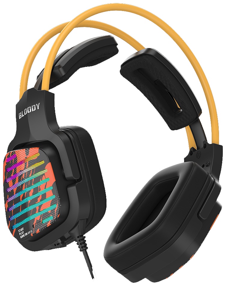 Наушники Bloody G-565 Energy черно-желтый