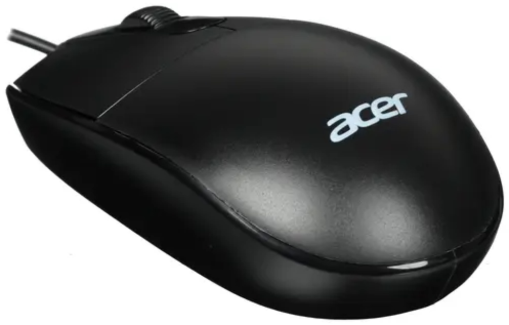 Клавиатура Acer OMW141, черная + мышь