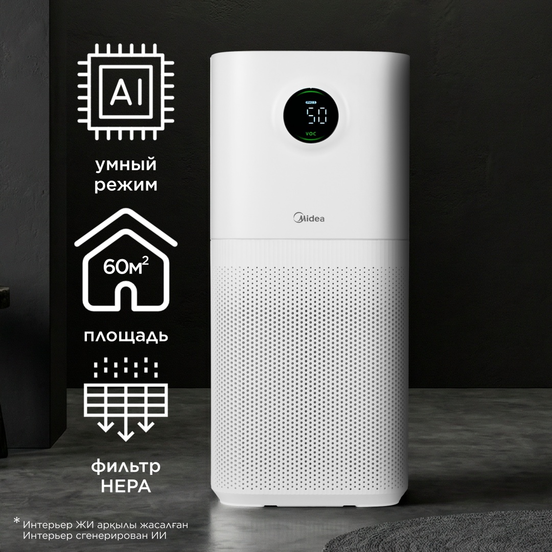 Очиститель воздуха Midea KJ500G-L1A белый