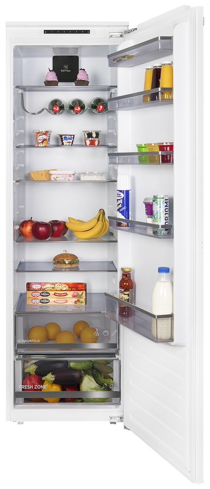 Холодильник MAUNFELD MBL177SWGR Inverter белый