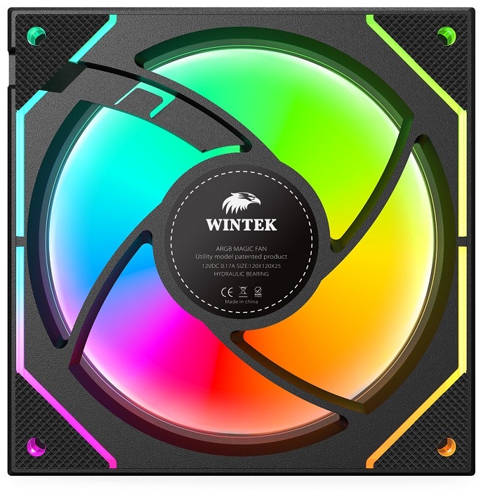 Вентилятор Wintek 1236-B-12 ARGB