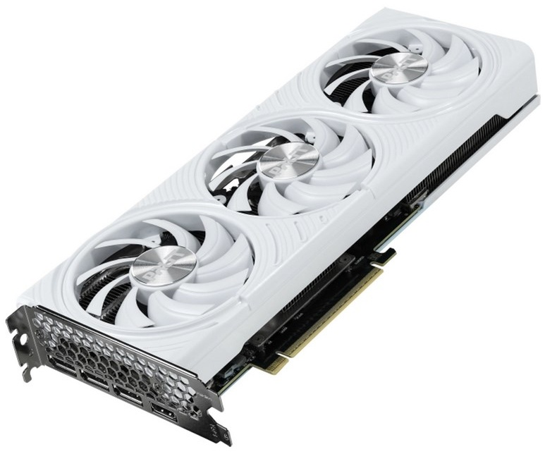 Видеокарта Palit RTX 5070 White OC (NE75070U19K9-GB2050W) 12 Гб